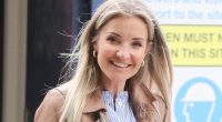 Helen Skelton wraps her arms around Gethin Jones as pair go public