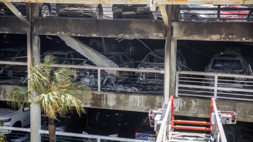 Here's what to do if your car was damaged in the JAX airport parking garage fire