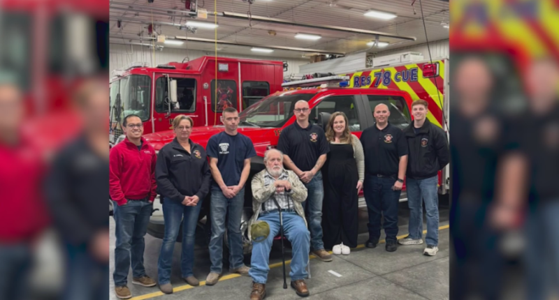 Homer firefighters honored for saving man's life