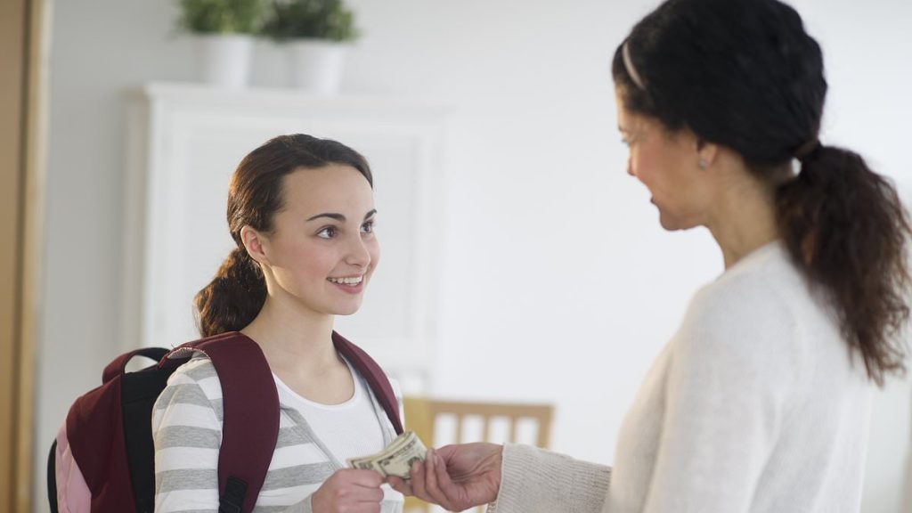 I give my daughter a £27 allowance a week but my son nothing - I think it's fair