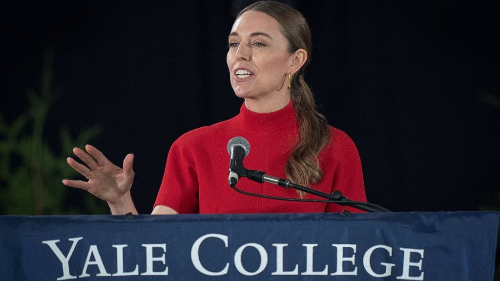 Jacinda Ardern's swipe at Donald Trump as she declares the world is an 'all out dumpster fire' - and reveals how we can change it forever