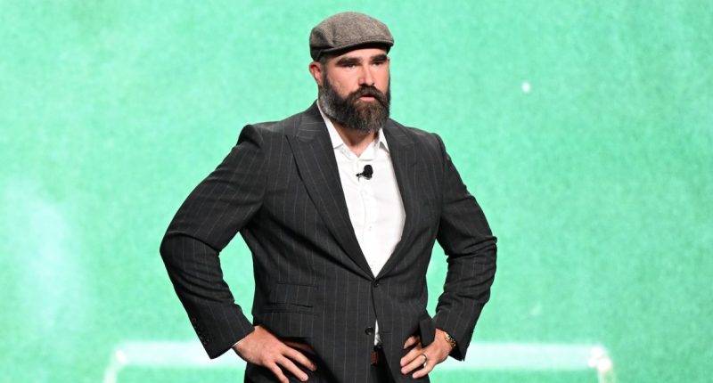 Jason Kelce Reveals His Goal Weight After Losing 25 Pounds