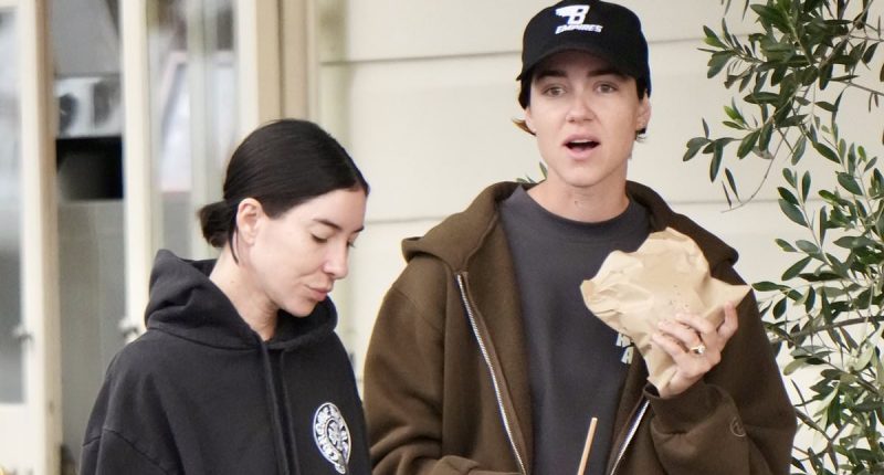Jessica Origliasso and fiancée Alex Smith step out in Brisbane
