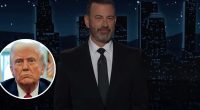 Jimmy Kimmel can’t resist attacking Donald Trump even while announcing the birth of his first granddaughter: “You are NOT dating her in 21 years”