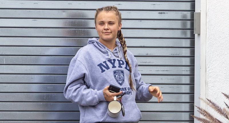 JoJo Siwa arrives at her dance studio after  ex Kath Ebbs swipe