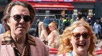 Jonathan Ross, 64, and daughter Honey Kinny, 28, take a London stroll