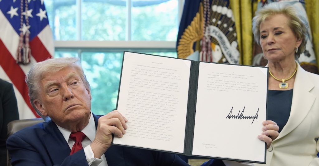 Judge blocks Trump admin from dismantling Education Dept.