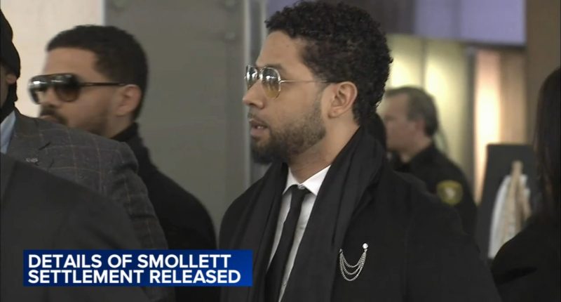 Jussie Smollett speaks out after reaching civil settlement with city of Chicago in alleged Streeterville hate crime false report