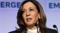 Former Vice President Kamala Harris delivers the keynote speech at the Emerge 20th Anniversary Gala in San Francisco.