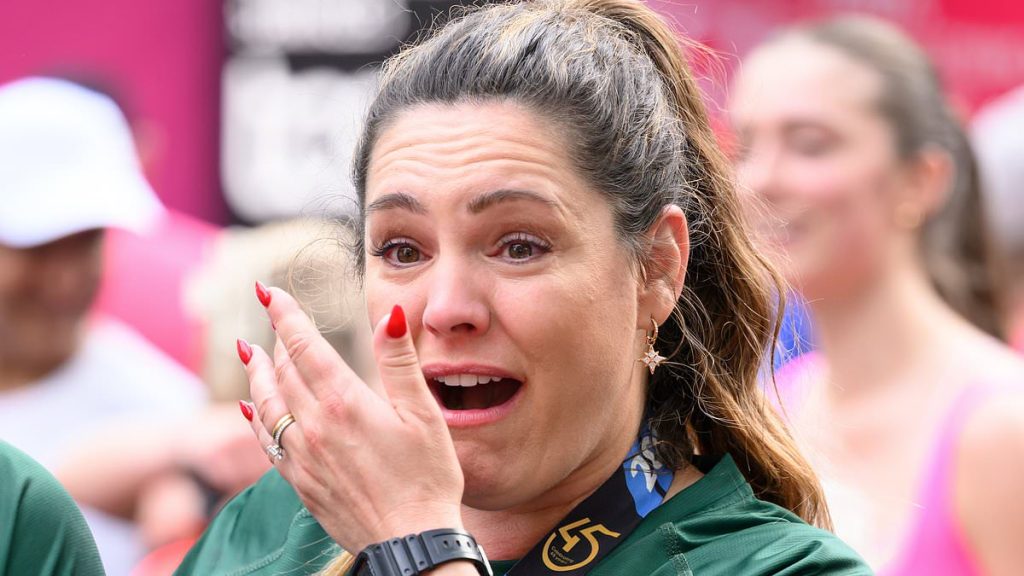 Kelly Brook opens up on the extent of her London Marathon injury