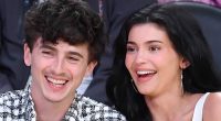 Kylie Jenner can't keep hands off Timothee Chalamet at Lakers game