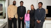 LEBRON AND SAVANNAH JAMES' SON, BRYCE JAMES, HEADS TO PROM