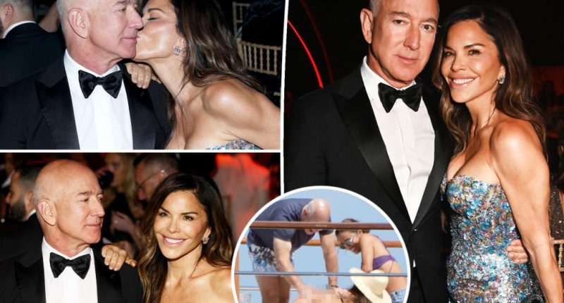 Lauren Sánchez tones down PDA with Jeff Bezos at amfAR Gala Cannes after getting spanked on yacht