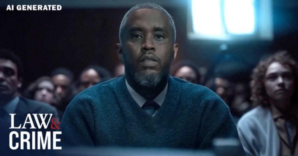 Law&Crime announces AI 'video' recreation of Diddy trial