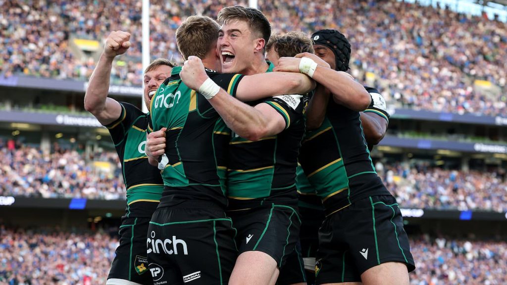 Leinster 34-37 Northampton: Saints reach Champions Cup final with biggest European upset EVER by an English side - as Tommy Freeman scores hat-trick and Henry Pollock dazzles again