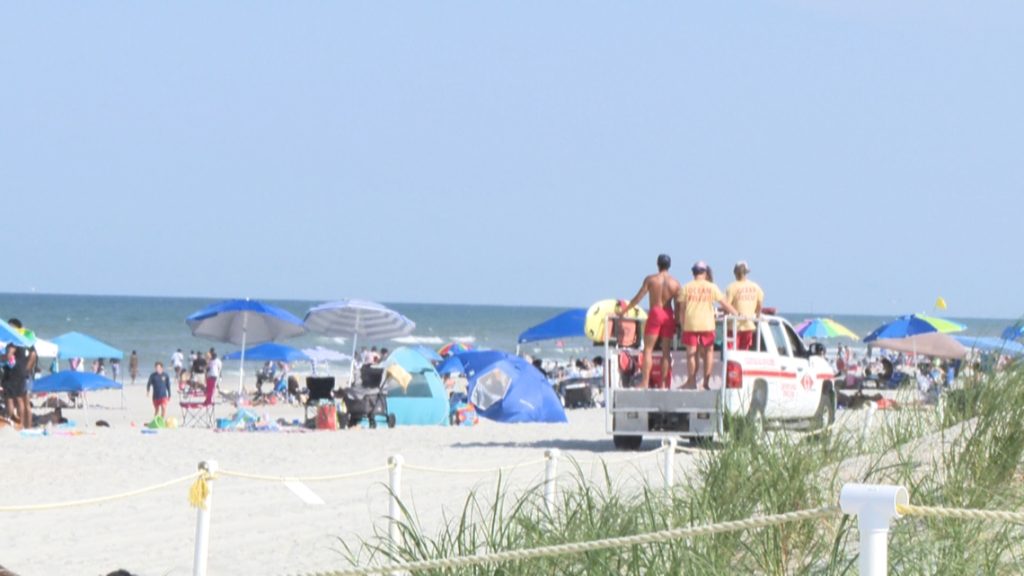 Lifeguards ensure safety at Jacksonville Beach on Memorial Day 2025