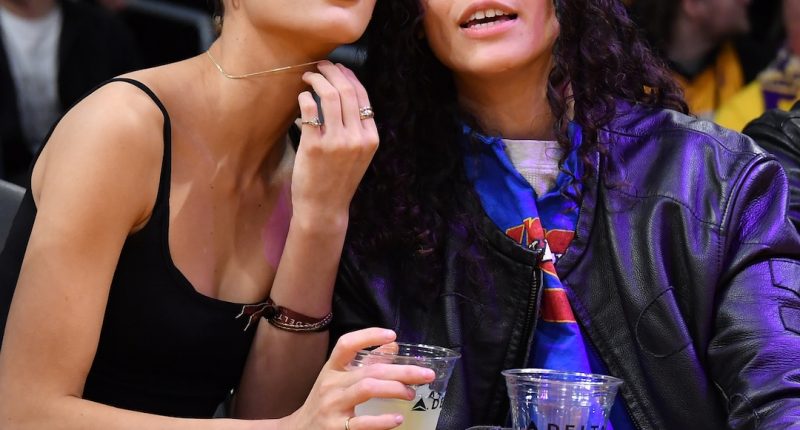 Lily Rose-Depp and 070 Shake Have Low-key Date Night at Lakers Game