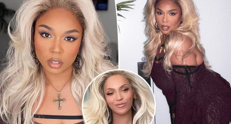 Lizzo channels Beyoncé in new photo shoot as she enters her ‘blonde era’