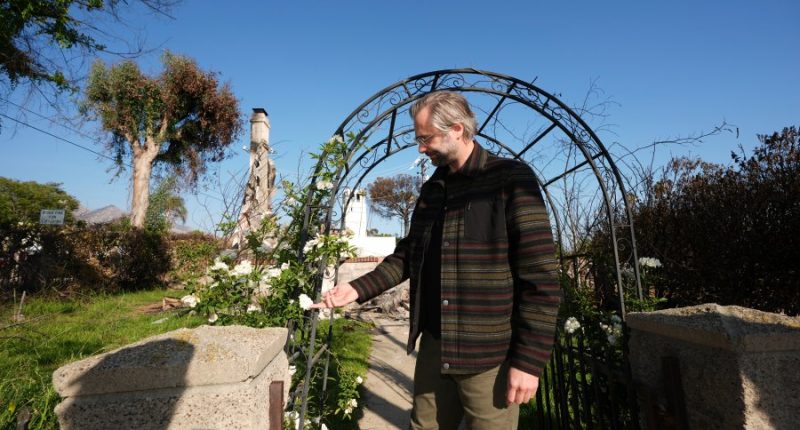 Los Angeles homeowners begin to rebuild after devastating wildfires