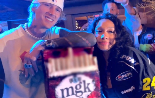 MGK RINGS IN HIS 35TH BIRTHDAY WITH HIS DAUGHTER