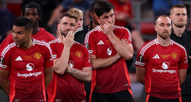 Man United's shares PLUMMET in value by £160m as cost of losing must-win Europa League final is revealed - and booing staff fear more cuts by Sir Jim Ratcliffe