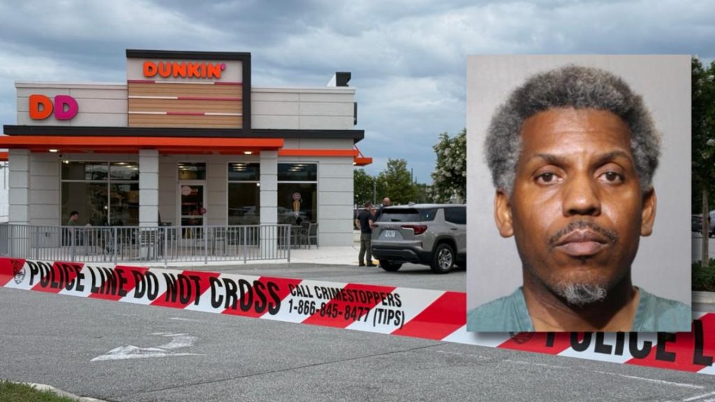 Man arrested, accused of shooting woman at Dunkin' drive-thru in Jacksonville
