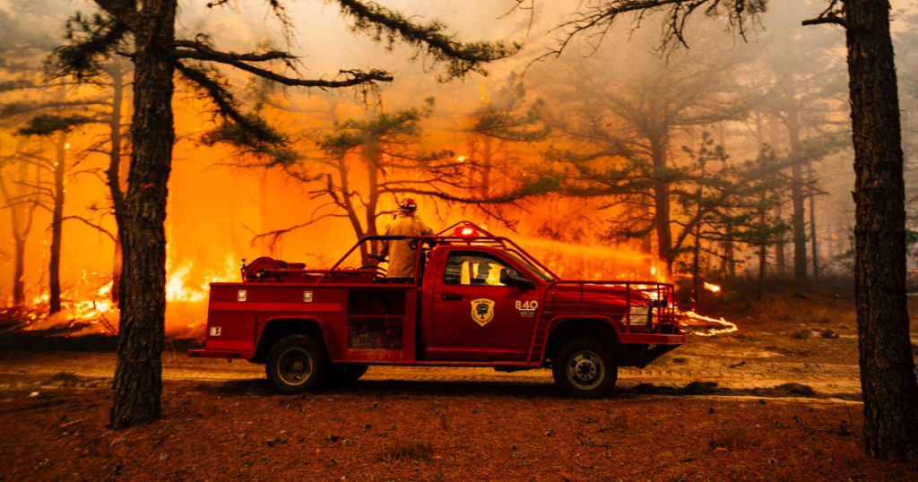 Man charged in N.J. wildfire says he shouldn't be held responsible because he tried to put it out
