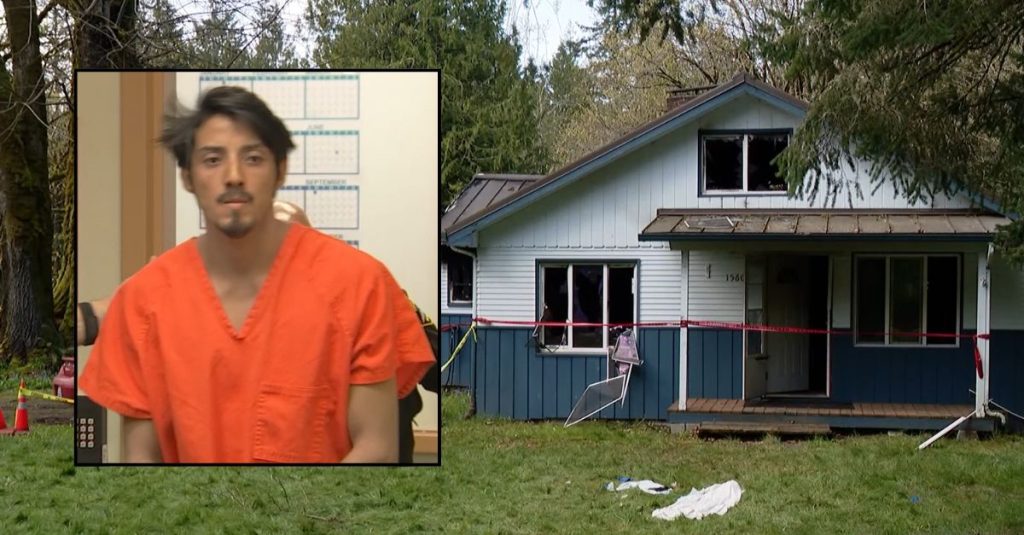Man set fire to house after shooting father, brother: Police