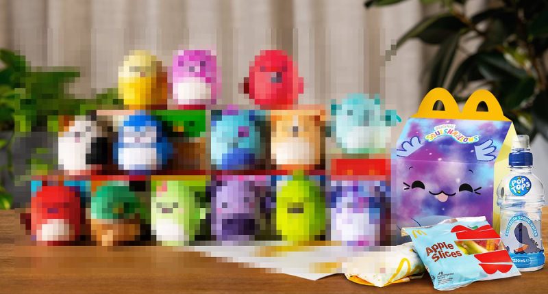 McDonald's Australia to launch Squishmallows in surprise new Happy Meal range - including an exclusive new character: 'This is huge'