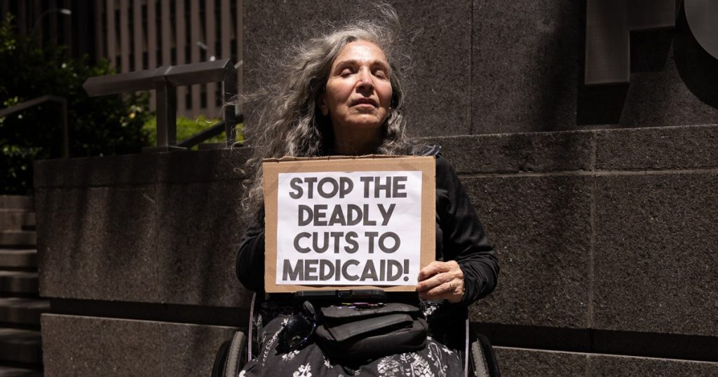 Medicaid cuts in Republican bill emerge as an early flash point for the 2026 elections