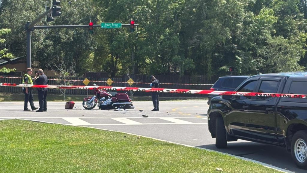 Motorcyclist hit, killed on Argyle Forest Boulevard in Jacksonville