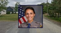 Officer charged in violent home invasion on ex-boyfriend