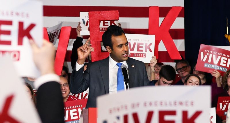 Ohio governor moves to keep the state GOP from endorsing Trump-backed Vivek Ramaswamy to succeed him