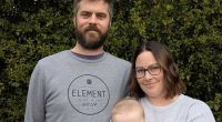 Nikola Cowin, pictured with her baby daughter and husband Matthew Smart, says she was unknowingly signed to a student loan by a misleading recruiter.