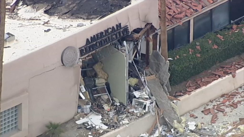 Palm Springs explosion: Investigation continues after 1 killed, 4 injured in explosion near fertility clinic in Palm Springs, CA
