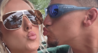 Patrick Mahomes and Wife Brittany Pack on the PDA at F1 Race in Miami