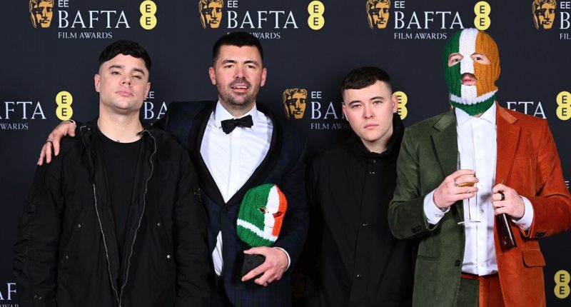 Police storm Kneecap's surprise gig after member charged with terror offences