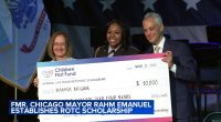 Rahm Emanuel establishes new ROTC scholarship named after former Chief of Naval Operations Admiral Lisa Franchetti