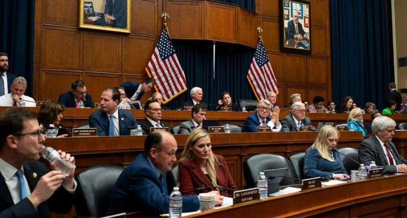 Republicans advance bill with steep cuts to Medicaid as part of Trump agenda