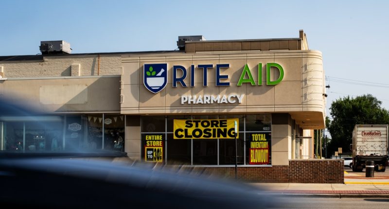 Rite Aid files for second bankruptcy in two years