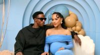 SERAYAH AND JOEY BADA$$ CELEBRATE AT THEIR BABY SHOWER