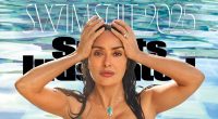 Salma Hayek Makes Her Sports Illustrated Swimsuit Cover Debut at 58