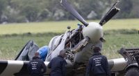 Seconds from death... but saved at the final moment: Eyewitness reveals how hero Spitfire pilot spared two lives as it crashed into field