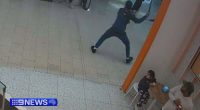 Shoppers and staff have recalled the moment they felt they were running for their lives as a wild brawl erupted between gangs with machetes inside a Melbourne shopping centre.Four youths have been arrested over the violent attack, with two already out on bail.