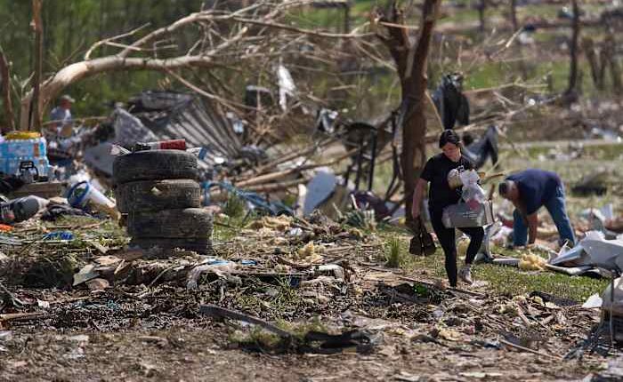 Storms and tornadoes across central US kill dozens and damage homes
