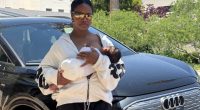 TAYLOUR PAIGE AND HUSBAND RIVINGTON STARCHILD ANGULO WELCOME FIRST CHILD