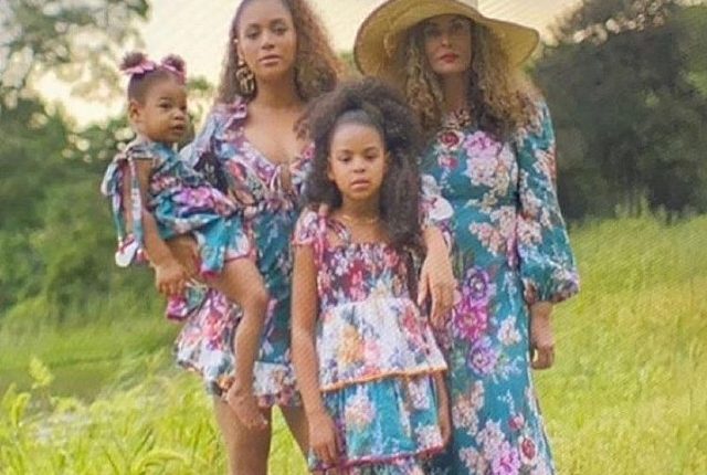 TINA KNOWLES OPENS UP ABOUT BLUE IVY AND RUMI CARTER PERFORMING ON STAGE