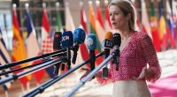 The EU says it will lift sanctions on Syria but leave those on the former Assad regime