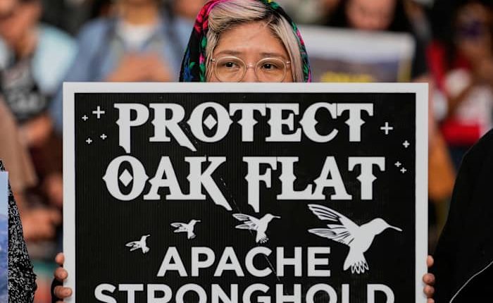 The Supreme Court rejects a plea to block a copper mine on land in Arizona that's sacred to Apaches