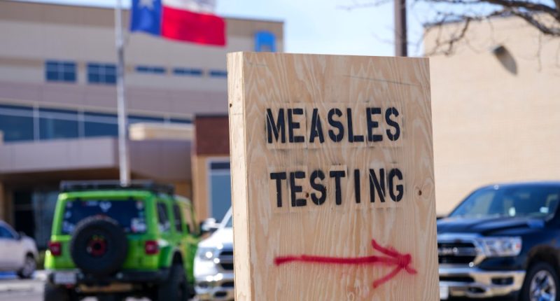 The US has 1,001 measles cases and 11 states with active outbreaks